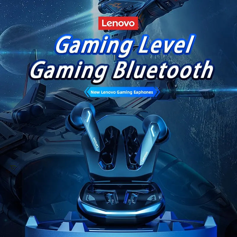 Fones de Ouvido Bluetooth Lenovo GM2 Esportes - Nacional Descontos